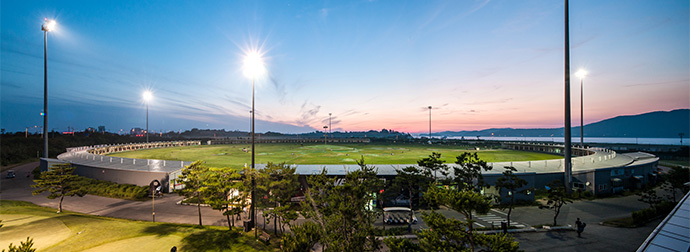 The Golf range you only imagined lies before your eyes!